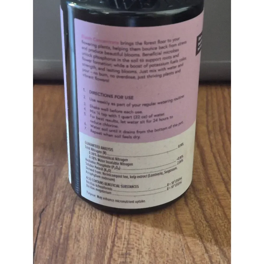 WE THE WILD Bloom Concentrate Fast-Release Organic Plant Food 5.3 fl oz s15